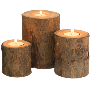 Nouveau support de bougie en bois de Style créatif, meilleure pièce de bougeoir en bois de thème différent pour la vente personnalisée - Product Image 4
