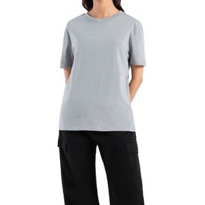 Color gris hombres 100% algodón liso camisetas de gran tamaño Streetwear nueva moda verano transpirable ecológico 2026 - Product Image 1