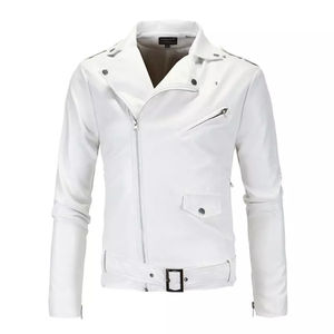 Chaqueta de cuero Premium para hombre, chaqueta de cuero informal de alta calidad, nuevo diseño, chaqueta para hombre, servicio OEM, chaqueta de cuero para hombre - Product Image 5