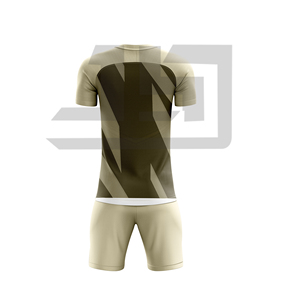 Conjunto Deportivo de Fútbol de Alto Rendimiento, Transpirable, 100% Poliéster, Personalizable, Camiseta y Pantalones Cortos para Entrenamiento y Partidos - Product Image 1