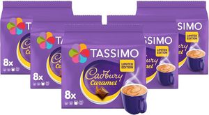 แคปซูลช็อกโกแลตร้อนรสคาราเมล Tassimo Cadbury x8 (แพ็ค 5 กล่อง รวม 40 แก้ว) - Product Image 2