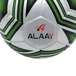 2025 THERMO BONDED BALL Alta calidad Nuevo diseño Tamaño 5 Material de PU Multicolor Cantidad a granel Su propio logotipo de marca para fútbol - Product Image 5