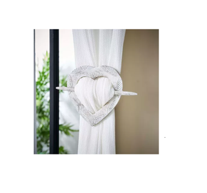 Créateur de rideau en bois fait à la main pour la décoration de la maison pour la forme carrée et la conception polie de couleur blanche - Product Image 5