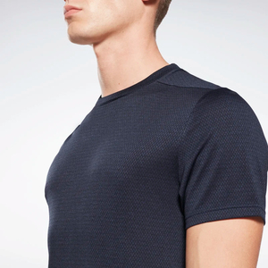 Maillot de gym respirant uni à manches courtes pour hommes taille américaine séchage rapide polo imprimé personnalisé vêtements de sport de golf solide - Product Image 5
