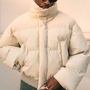 Nuevo Diseño, Chaqueta de Plumón de Invierno al por Mayor, Chaqueta con Capucha, Chaqueta Acolchada para Hombre, Fabricante de Fábrica, Ropa Urbana, Impresión Personalizada, Marca Privada - Product Image 1