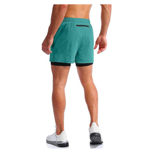 Prix de gros Short de compression teint uni pour hommes Short de compression pour athlétisme, course à pied, entraînement, entraînement Shorts de compression pour hommes Shorts pour hommes - Product Image 2