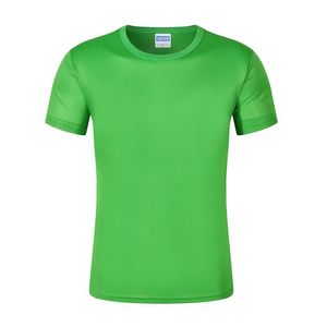 Conception personnalisée respirant cool hommes surdimensionné gym t-shirt maille séchage rapide t-shirts hommes col rond manches courtes t-shirts - Product Image 5
