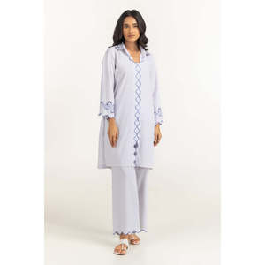 Conjunto Casual de Dos Piezas con Bordado Teñido en Hilo IPST-44693 para la Temporada Primavera/Verano - Product Image 4