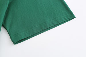 เสื้อยืดผู้ชายสไตล์ทันสมัยไม่มีชื่อ380กรัมโพลีเอสเตอร์/ คอระบายอากาศลำลองคอกลมพอดีตัวแขนสั้นว่างเปล่า - Product Image 4