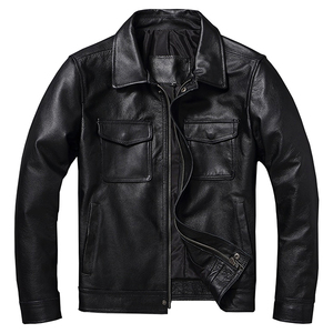 Venta al por mayor 2024 de alta calidad a prueba de viento por encargo transpirable cremallera motocicleta chaqueta de cuero OEM servicio de diseño - Product Image 1