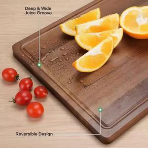 H.M.A-Tabla compacta de madera de olivo para servir, mini bandeja rústica para cortar, rebanar y entretener a los invitados - Product Image 5
