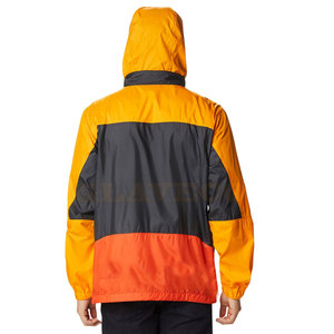 แจ็กเก็ตกันลมฤดูหนาวมาใหม่ล่าสุดมีโลโก้ด้านหน้าสีตัดกัน - Product Image 3