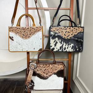 กระเป๋าสะพายพาดลำตัวหนังสำหรับผู้หญิงกระเป๋าถือหนังวัวสุดหรูสำหรับผู้หญิงกระเป๋าโท้ทประจำวัน - Product Image 1