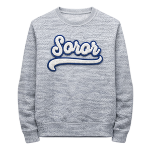 Sudadera Gris con Cuello Redondo de la Hermandad Zeta Phi Beta, Inspirada en los Fundadores de 1920, Hermandad Griega, Mujeridad Superior, Sudadera de Algodón Premium - Product Image 3