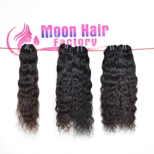 Meilleure qualité de cheveux humains vierges indiens Remy, cuticules alignées, mèches ondulées, parfaites pour une utilisation quotidienne et de perfectionnement, en provenance d'Inde, à vendre - Product Image 6