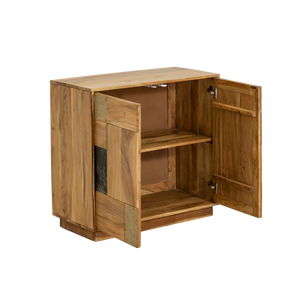 Aparador de madera de acacia Renaud - Product Image 4