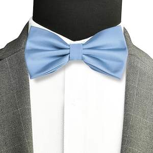 Pajarita ajustable preatada tejida de seda 100%, superventas, venta al por mayor, pajaritas de gran tamaño para negocios y oficina - Product Image 4