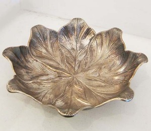 High Quality Round Shape Serving Bowl Fancy <b>Work</b> with Golden Metal <b>Stand</b> Customized Technique for Wedding Decor - Product Image 3
