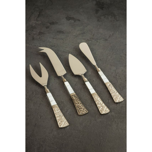 Ensemble de couteaux à fromage modernes en acier inoxydable de haute qualité, nouveau style unique avec bambou pour trancher le fromage indien - Product Image 1