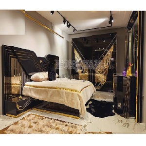 Ensemble de chambre à coucher en teck ultra-luxe - Qualité supérieure, durable, taille et couleur personnalisables, mobilier moderne pour la maison, USA - Product Image 1