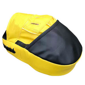 Durable Leather Boxing Focus Mitts Training Pads Lightweight Shock Absorbing Design for <b>Punch</b> Accuracy Reaction Speed Fitness - Product Image 5