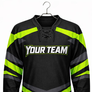 Maillots de hockey sur glace fabriqués au Pakistan, vente directe d'usine, derniers modèles de maillots de hockey sur glace pour l'entraînement - Product Image 3