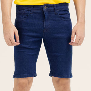 <b>Men</b> Solid <b>Jeans</b> <b>Shorts</b> Loose Washed Denim <b>Shorts</b> Custom logo 100% Cotton Casual Knee Length <b>Shorts</b> <b>for</b> <b>Men</b> Reasonable Price - Product Image 3
