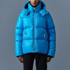 Chaqueta de Plumón para Hombre, Diseño Nuevo 2026, Cálida, con Capucha, Plumón de Pato Personalizado, Chaqueta Gruesa - Product Image 3