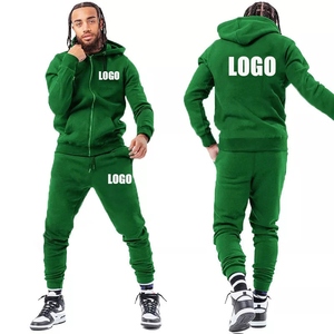 Conjunto Deportivo de Hombre 100% Algodón, Traje Deportivo Personalizado, Conjunto de Jogging, Pantalones y Sudadera con Capucha para Hombre 2026 - Product Image 3