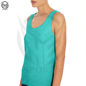 Venta caliente Mujeres Entrenamiento Sudor Desgaste Causal Tank Top Custom Yoga Gym Vest Ladies Fitness Stringer Singlet - Product Image 5