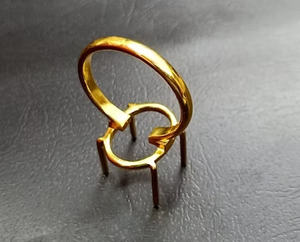 Nouvelle Arrivée Véritable Argent Sterling 925 7x9mm Ovale Trey Blanc Réglage Semi-Mount Blanc Réglage Bijoux Faits À La Main Fabrique - Product Image 4