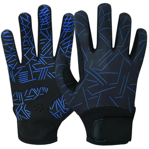 Gants de baseball personnalisés de haute qualité à manchette courte pour receveur avec de bons matériaux et une adhérence élevée - Product Image 1