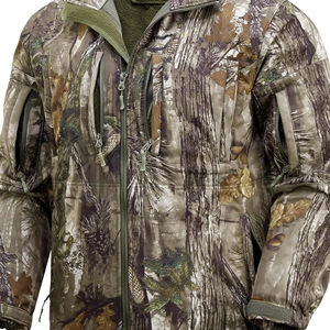 Chaqueta de Camuflaje Digital para Exteriores de Alto Rendimiento con Cierre Frontal Completo y Cuello Alto, Chaqueta de Caza para Exteriores de Alto Rendimiento - Product Image 3