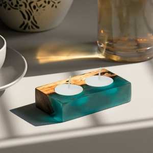 Venta al por mayor de candelabros de madera duraderos para la decoración del hogar para la Navidad DE LA India - Product Image 1