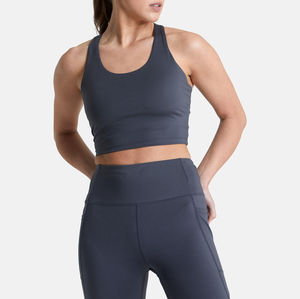 Conjunto de Yoga para mujer, deportes de Fitness, 2 uds., ropa de gimnasio azul, conjunto de Yoga para mujer, conjuntos de entrenamiento, Top de Yoga y traje deportivo - Product Image 3