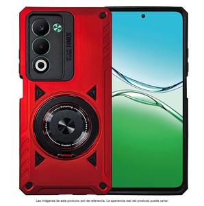 Étui robuste en TPU avec anneau magnétique rotatif à 360°, protection d'écran incluse, antichoc militaire, anti-chute, téléphone haut de gamme - Product Image 3