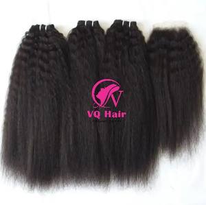 Wholesale High Grade Virgin Vietnamese Remy <b>Kinky</b> <b>Straight</b> Human <b>Hair</b> Extensions Raw Unprocessed Bundles - Product Image 6
