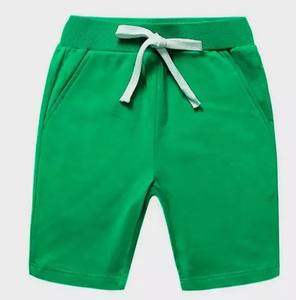 Pantalones cortos de gimnasio de algodón ecológicos de primera calidad, de secado rápido, transpirables, personalizables, estilo callejero, cintura media, cierre de cordón sólido - Product Image 2