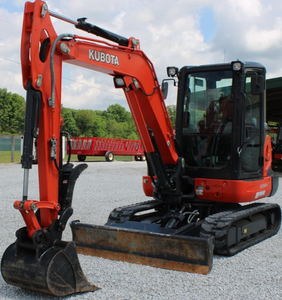 รถขุดขนาดเล็ก Kubota KX040-4 ได้รับการรับรองมาตรฐาน CE พร้อมบุ้งกี๋ Kubota มีขายใกล้ฉัน - Product Image 1