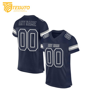 Ropa deportiva con estampado completo, camisetas de fútbol clásicas Vintage, camiseta de fútbol personalizada con cuello en V, camiseta de fútbol para hombre - Product Image 4