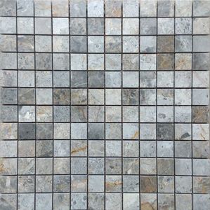 Mosaico Cuadrado de Mármol Pulido Multicolor de 8mm, Resistente al Agua, Ecológico, con 5 Años de Garantía, para Paredes Interiores Modernas y Baños - Product Image 2