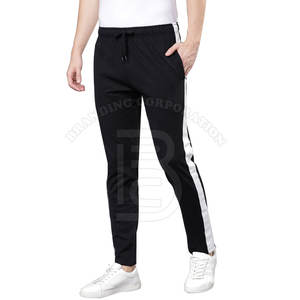 Men's Casual <b>Summer</b> Streetwear Full-Length <b>Trousers</b> for Sale <b>Lightweight</b> Canvas Mid Waist Straight Pattern with Pockets - Product Image 1