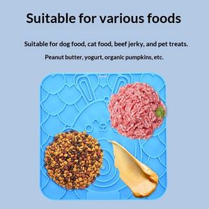 Nouveau tapis de léchage pour animaux de compagnie en silicone, anti-étouffement, alimentation lente, Fengrong, Noël, Pâques - Product Image 3