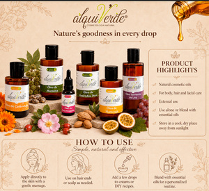 Collection d'huiles essentielles pures Alquiverde Ultimate Discovery - Ensemble de 6 huiles végétales premium pressées à froid, 100% pures, naturelles, végétaliennes - Product Image 4