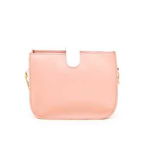 Preppy pour sac à bandoulière en cuir rose P55269 Vintage Lady Style bohème chaînes de perles sangle unique étanche RFID pour l'été Wi - Product Image 1