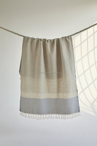 Toallas de Baño Turcas Peshtemal de Lino y Algodón Tejido Dobby de Alta Calidad, Certificadas por OEKO-TEX, de Secado Rápido, Hechas en Turquía - Product Image 2