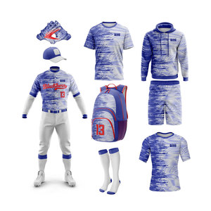 Kit de baseball en tissu doux personnalisé de haute qualité séchage rapide respirant meilleure vente kit de vêtements de baseball - Product Image 1
