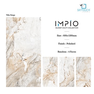 Skytouch Lujosa moda de alta calidad 600*1200mm Piso de baldosas de cerámica esmaltadas completamente pulidas - Product Image 5