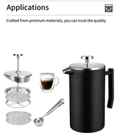 Saringan Filter French Press 100mm Std. Diameter Herringbone Weave 5-2800 Mesh Dapat Disesuaikan, Food Grade SS untuk Peralatan Kopi