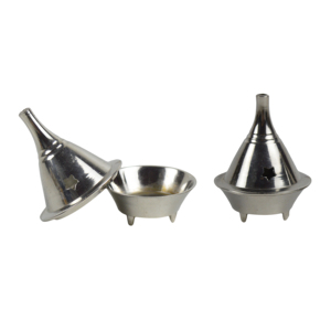 Quemador de incienso de diseño de mesa, Metal de latón con acabado pulido para decoración de acentos para el hogar, soporte de incienso de alta calidad - Product Image 3